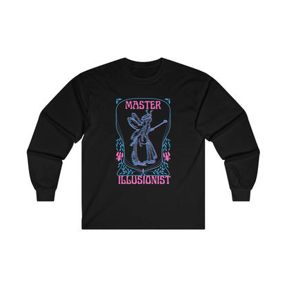 Master Illusionist Faerie | Heavy Cotton Long-Sleeve Tee | Trans