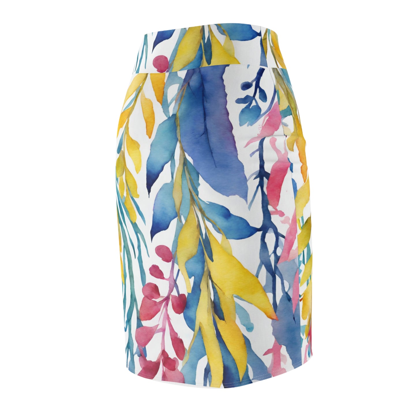 Watercolor Vines | Pencil Skirt | Pan