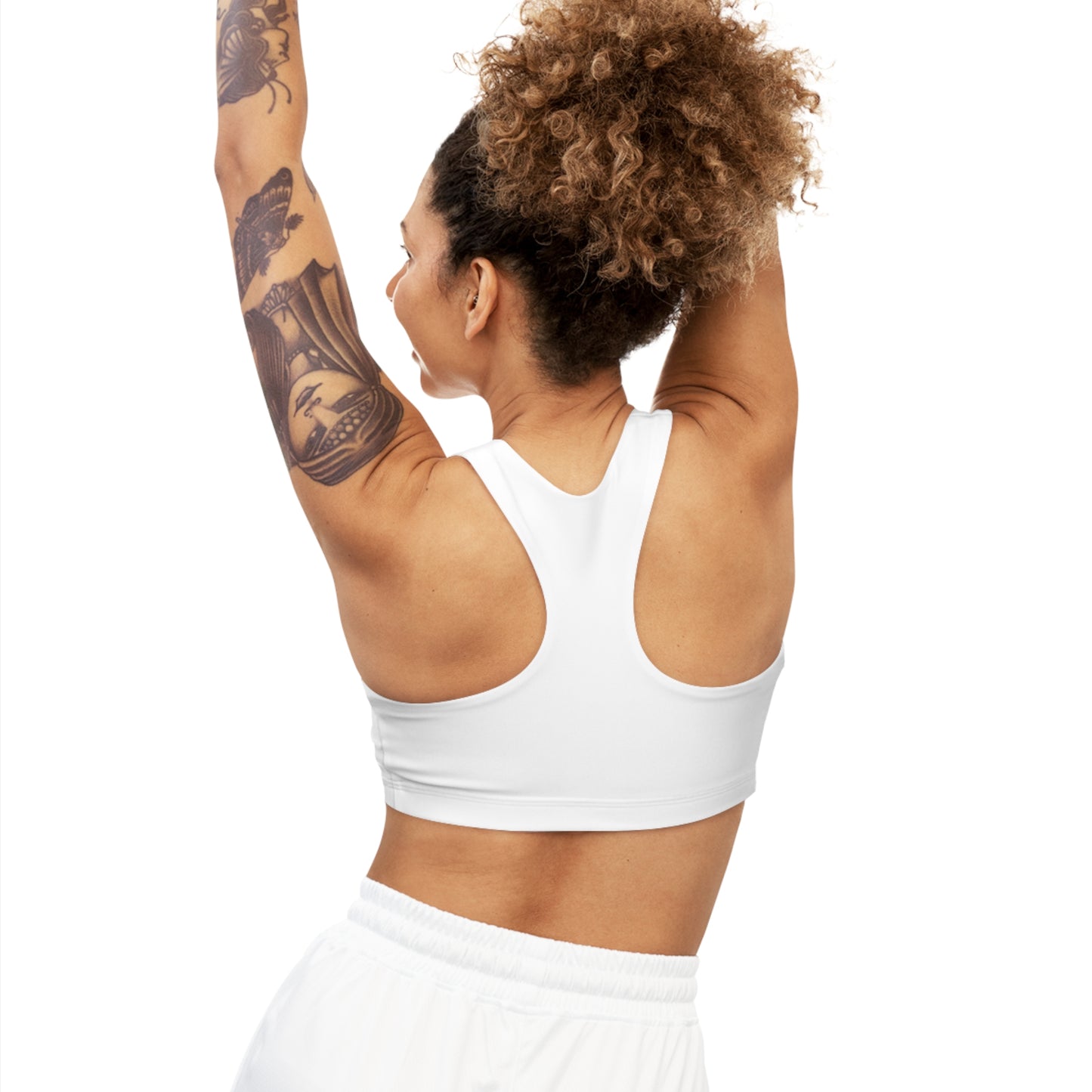 Watercolor Flowers | Reversible Sport Bra | Pan