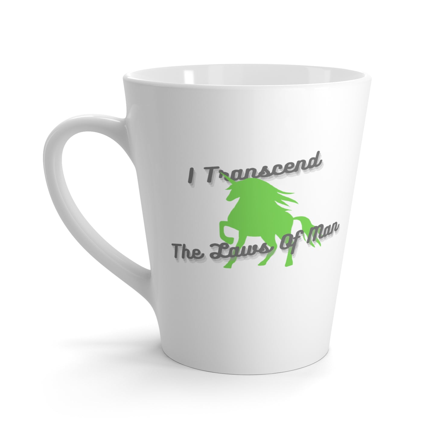 Transcendence Unicorn | Latte Mug | Aro