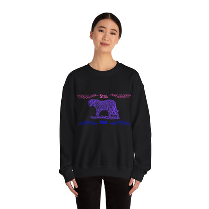 Still Here Jaguar | Cotton Sweatshirt | Bi