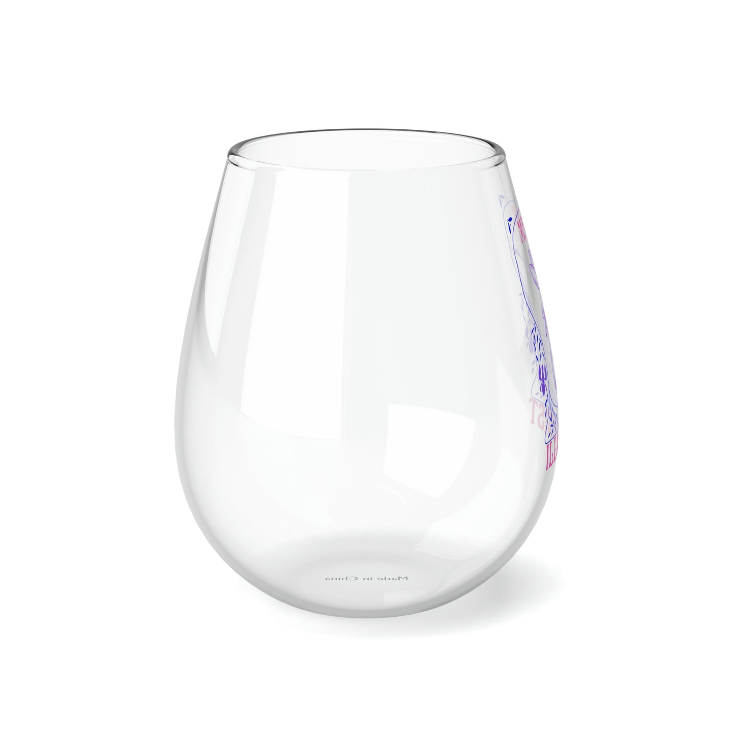 Master Illusionist Faerie | 11.75 oz Stemless Wine Glass | Bi