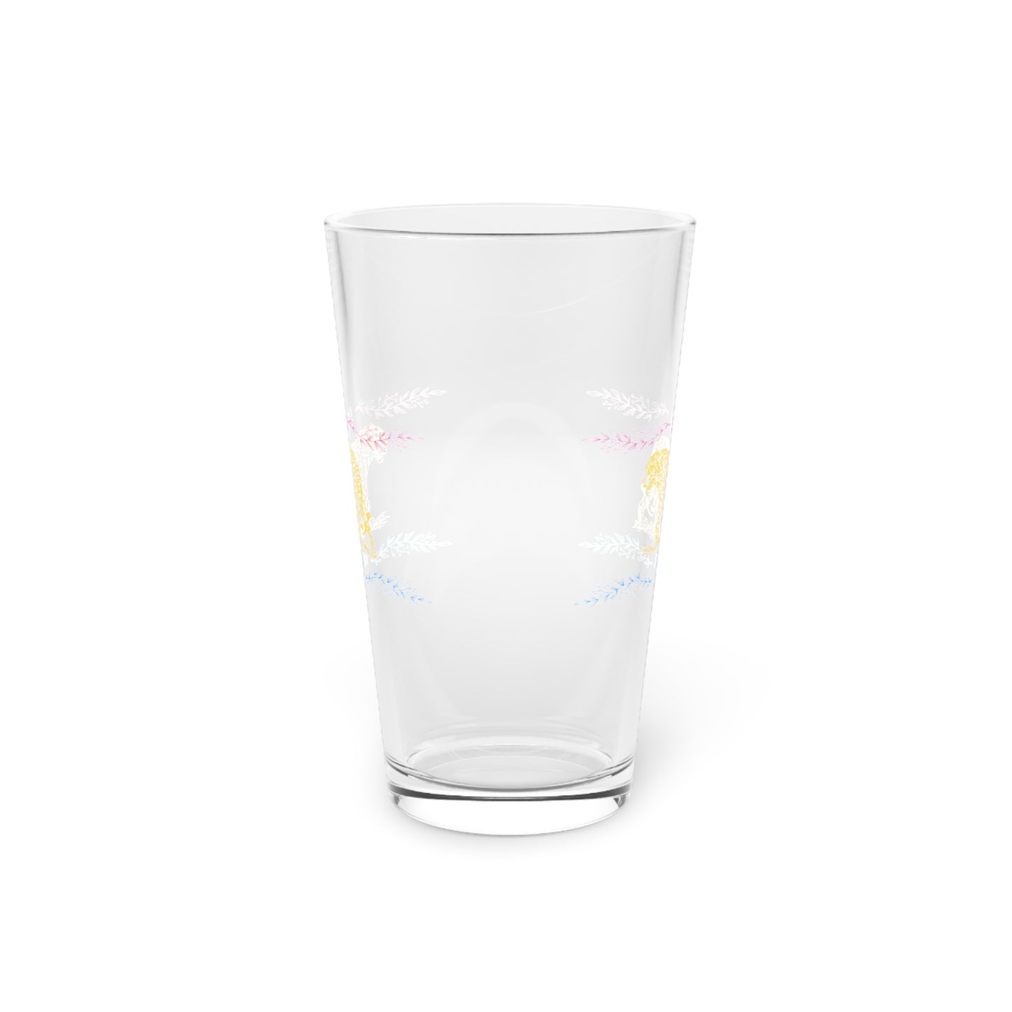 Still Here Jaguar | 16 oz. Pint Glass | Pan