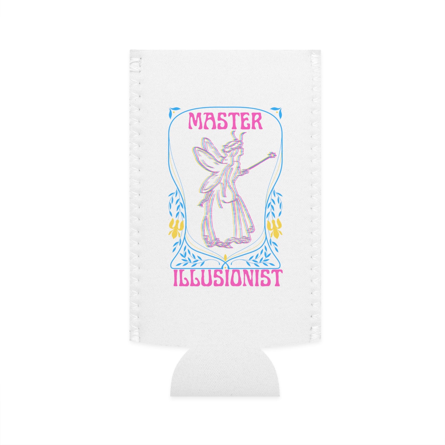 Master Illusionist Faerie | Slim Can Coozie | Pan