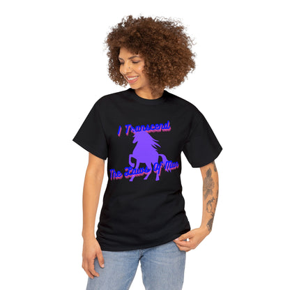 Transcendence Unicorn | Heavy Cotton Tee| Bi