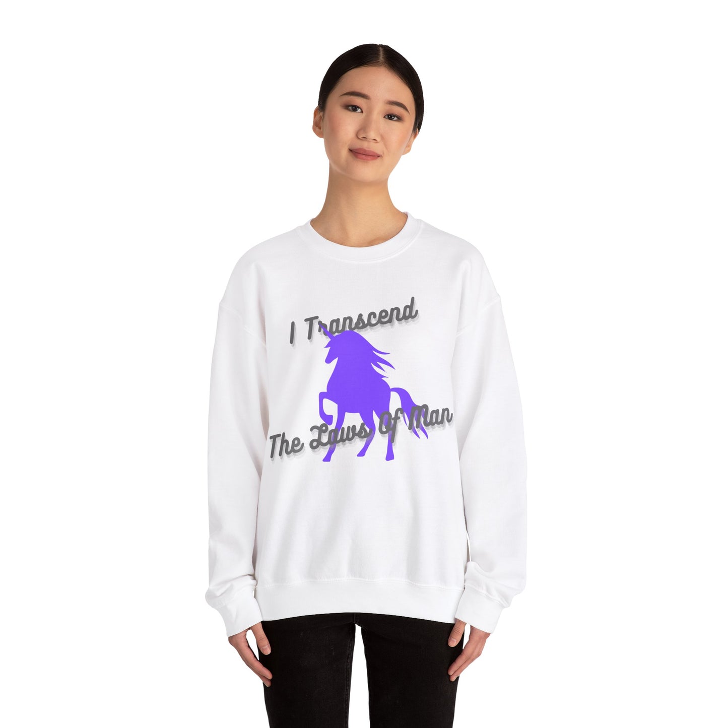 Transcendence Unicorn | Cotton Sweatshirt | Ace