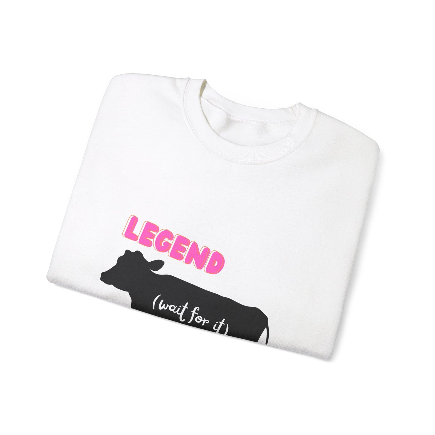 Legendairy Cow | Cotton Sweatshirt | Bi