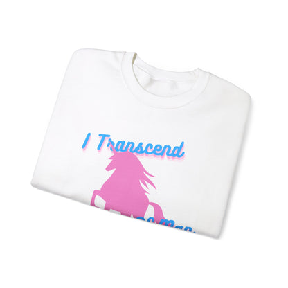 Transcendence Unicorn | Cotton Sweatshirt | Trans