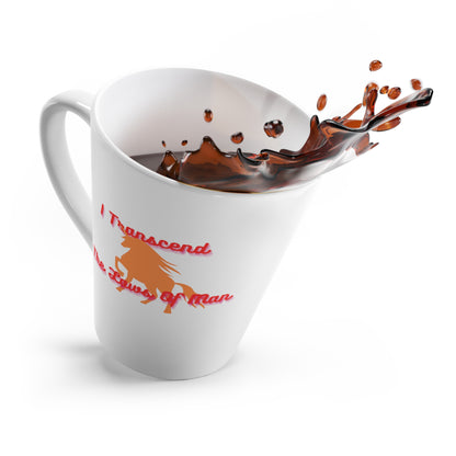 Transcendence Unicorn | Latte Mug | Lesbian