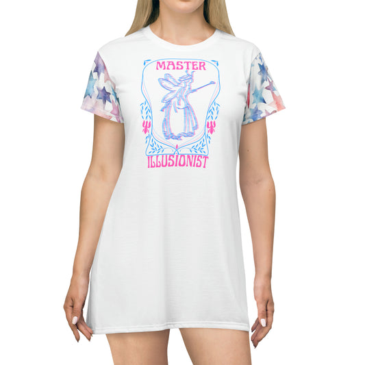 Master Illusionist Faerie | T-Shirt Dress | Trans