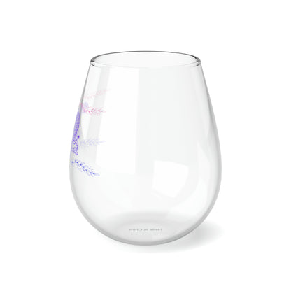 Still Here Jaguar | 11.75 oz Stemless Wine Glass | Bi