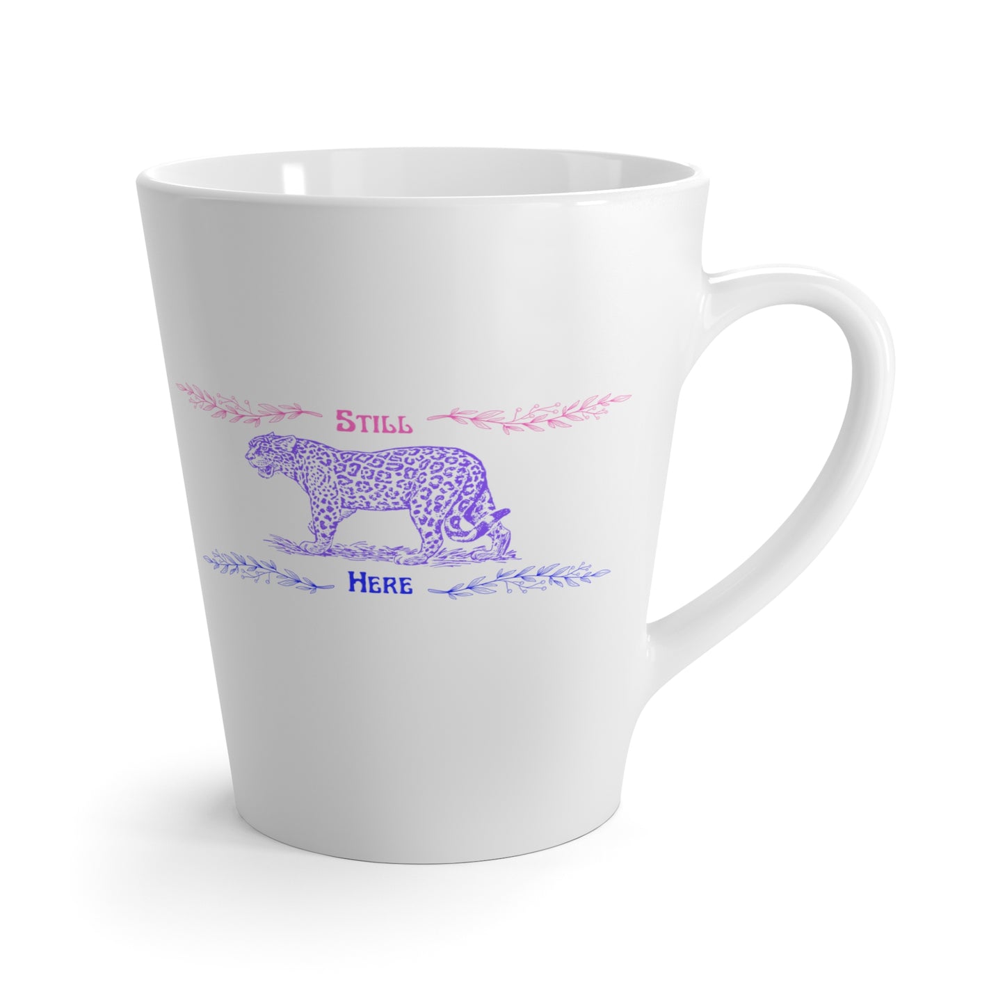 Still Here Jaguar | Latte Mug | Bi