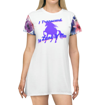 Transcendence Unicorn | T-Shirt Dress | Bi