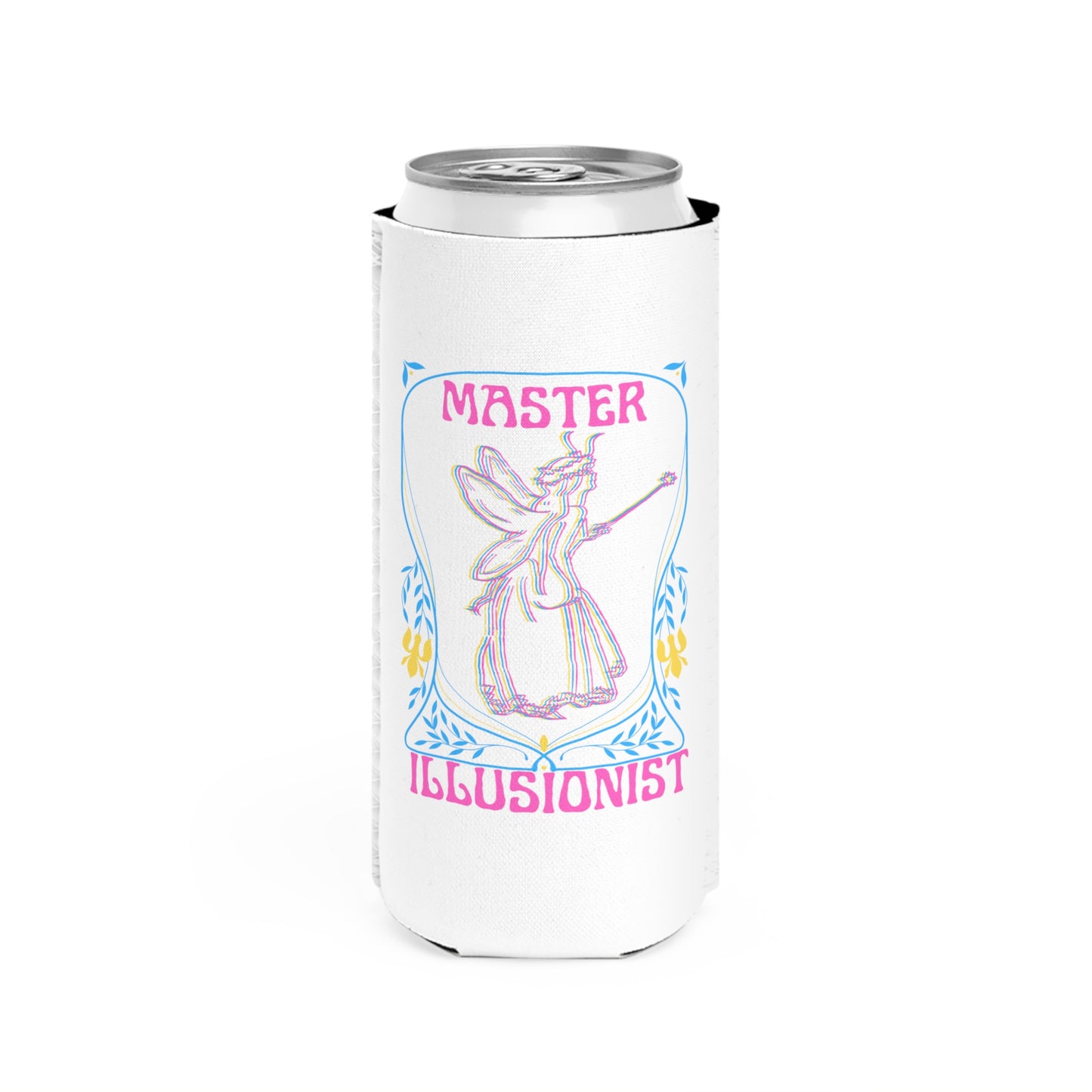 Master Illusionist Faerie | Slim Can Coozie | Pan