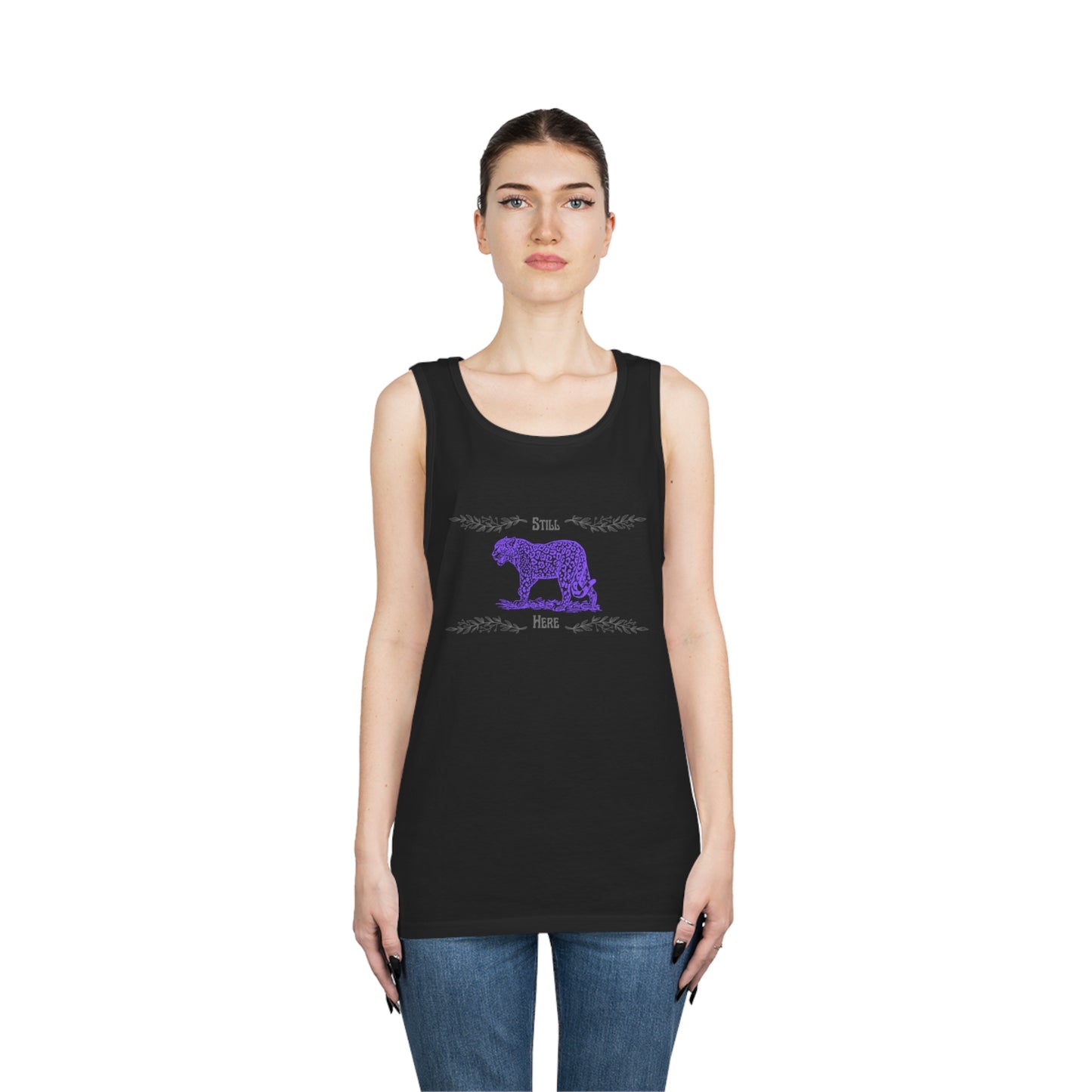 Still Here Jaguar | Cotton Tank | Ace