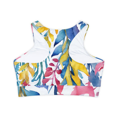 Watercolor Vines | Sport Bra | Pan