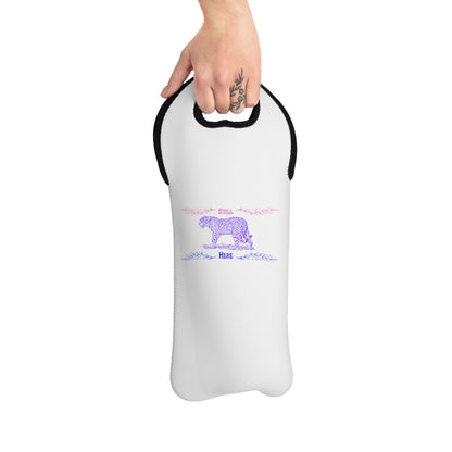 Still Here Jaguar | Wine Tote | Bi