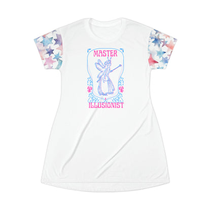 Master Illusionist Faerie | T-Shirt Dress | Trans