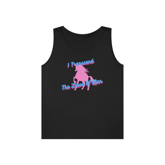 Transcendence Unicorn | Cotton Tank | Trans