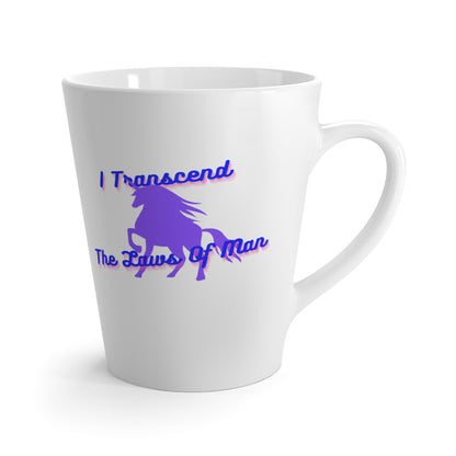 Transcendence Unicorn | Latte Mug | Bi