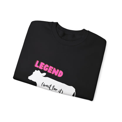 Legendairy Cow | Cotton Sweatshirt | Bi