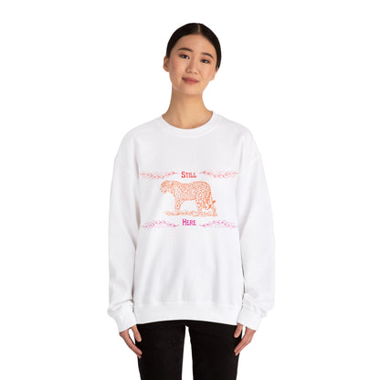 Still Here Jaguar | Cotton Sweatshirt | Lesbian