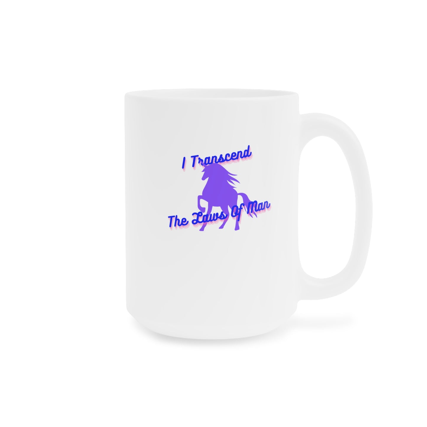 Transcendence Unicorn | Latte Mug | Bi