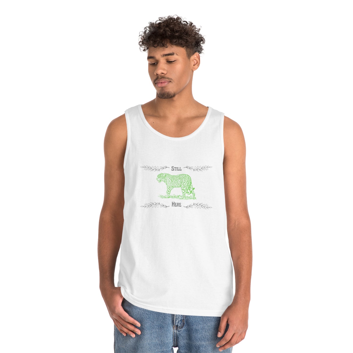 Still Here Jaguar | Cotton Tank | Aro