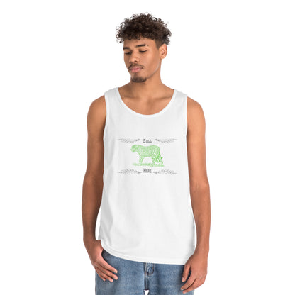 Still Here Jaguar | Cotton Tank | Aro