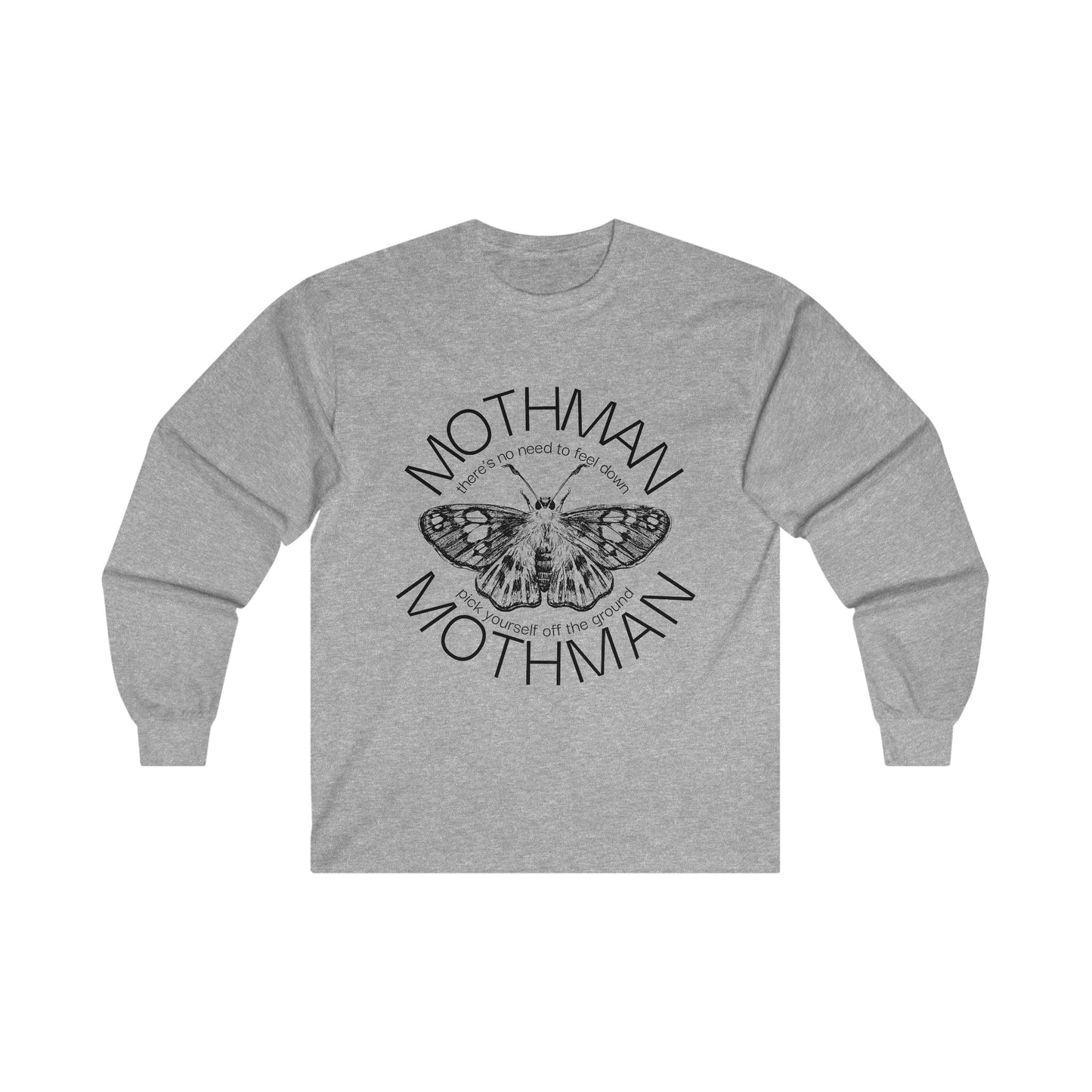 Mothman | Heavy Cotton Long-Sleeve Tee