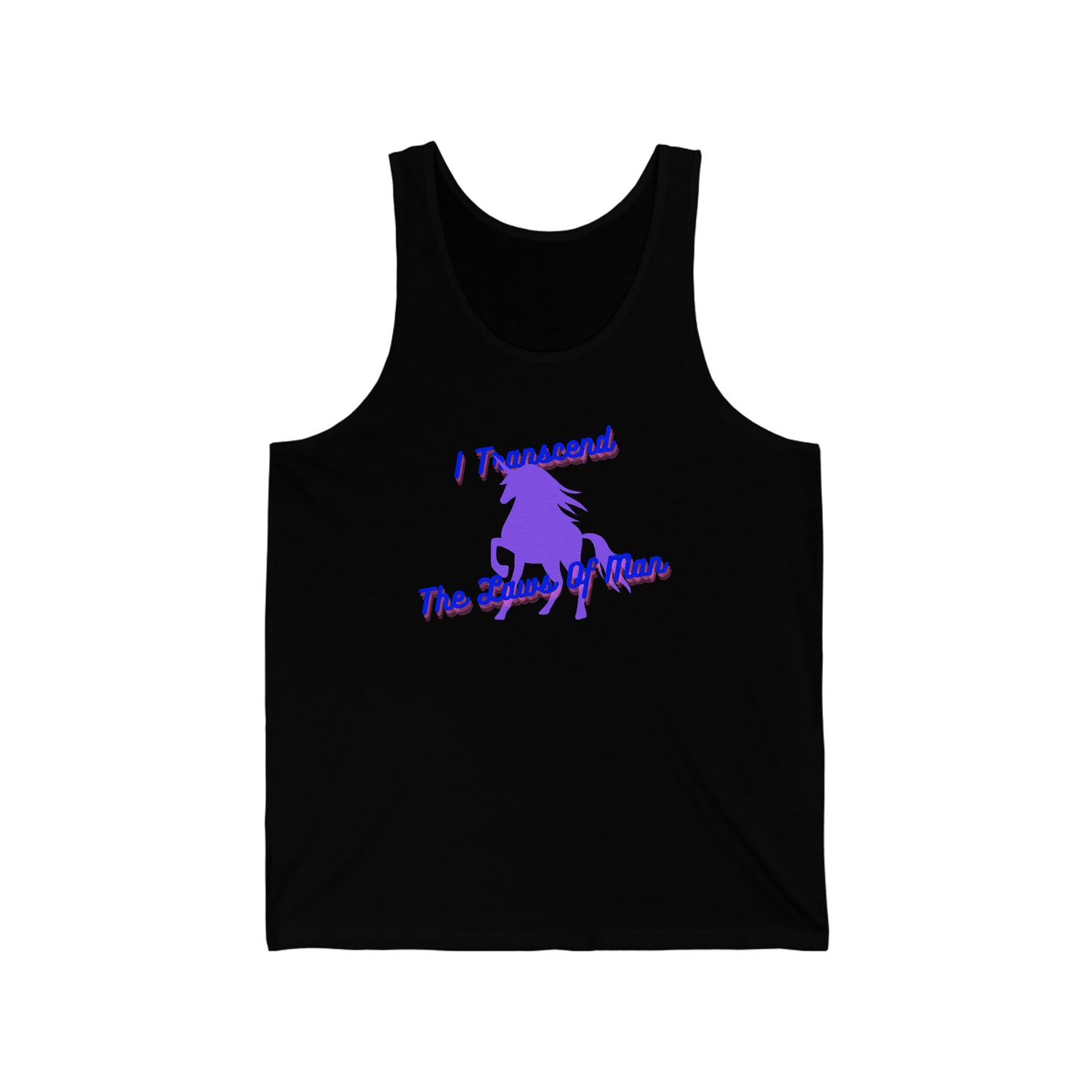 Transcendence Unicorn | Jersey Tank | Bi