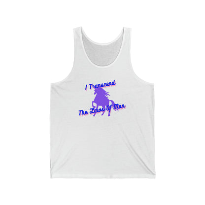 Transcendence Unicorn | Jersey Tank | Bi