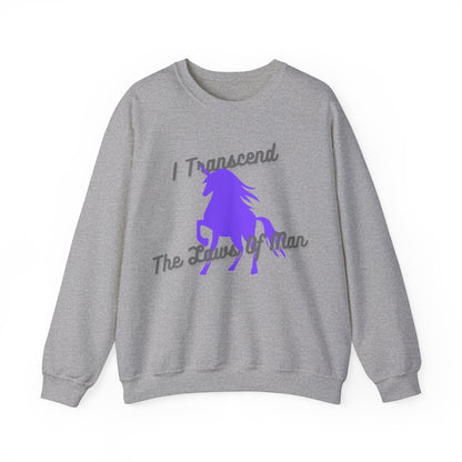 Transcendence Unicorn | Cotton Sweatshirt | Ace