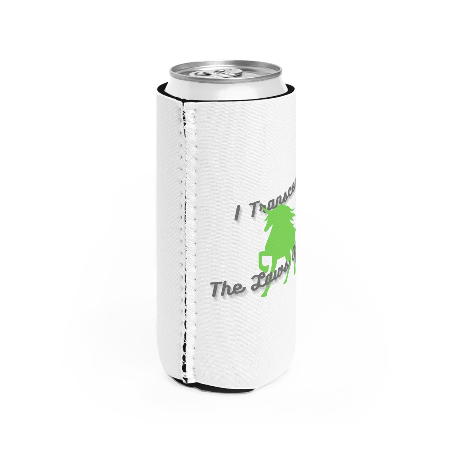 Transcendence Unicorn | Slim Can Coozie | Aro