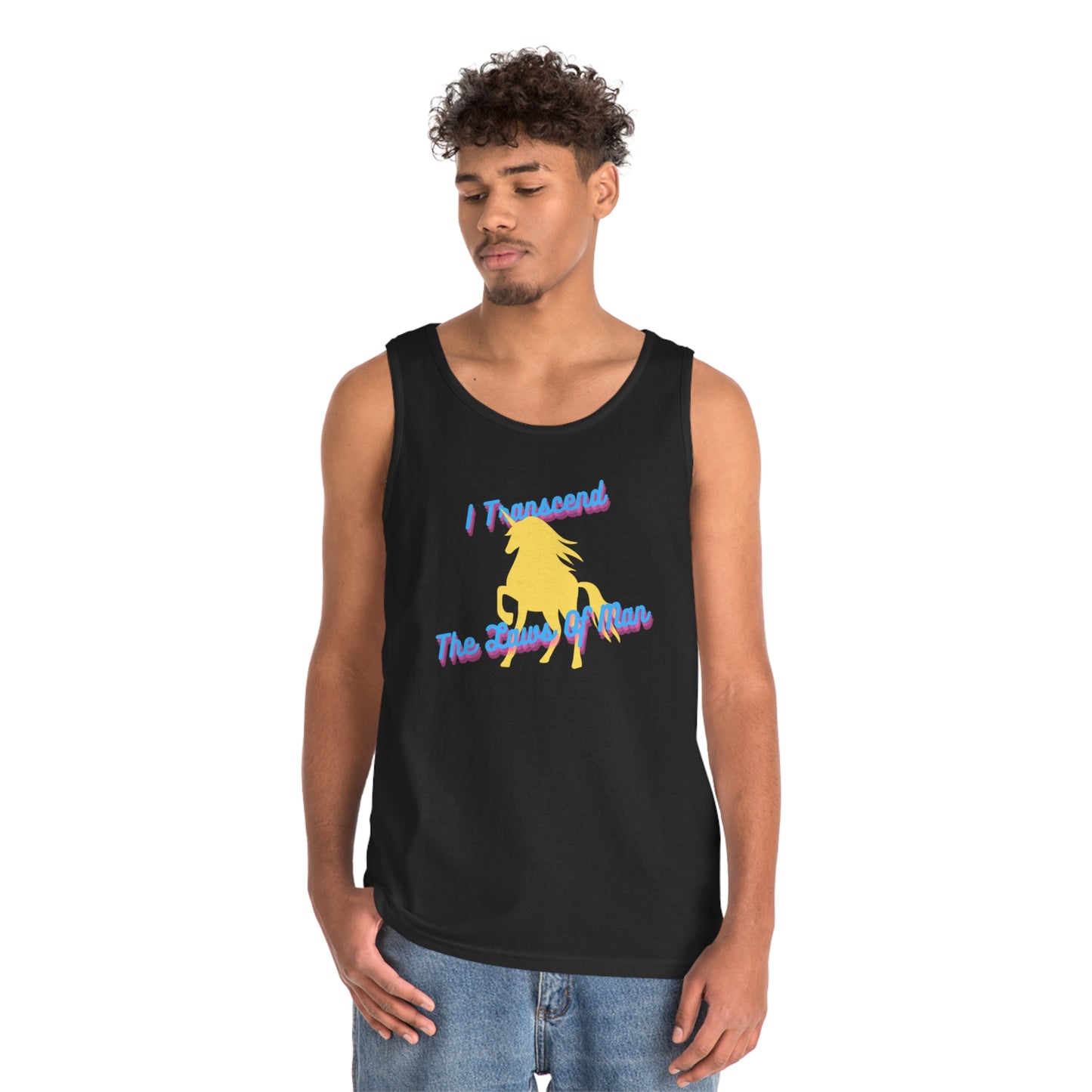 Transcendence Unicorn | Cotton Tank | Pan