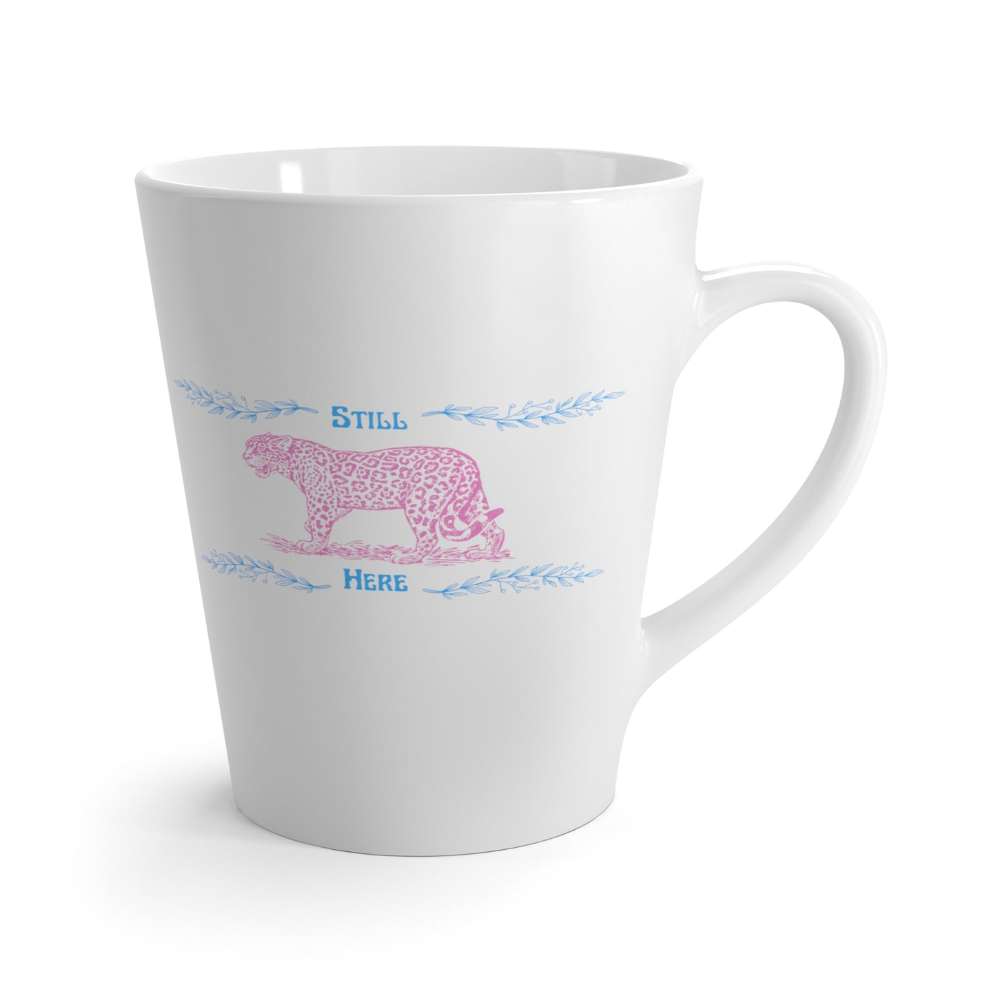 Still Here Jaguar | Latte Mug | Trans