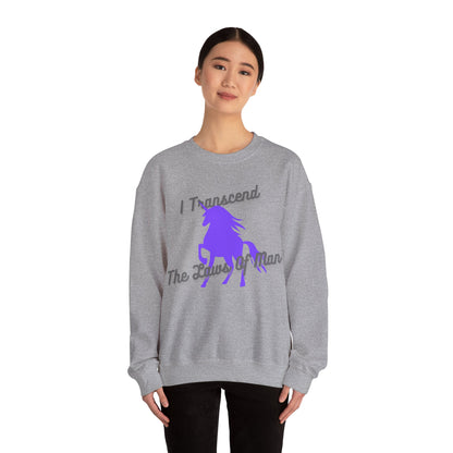 Transcendence Unicorn | Cotton Sweatshirt | Ace