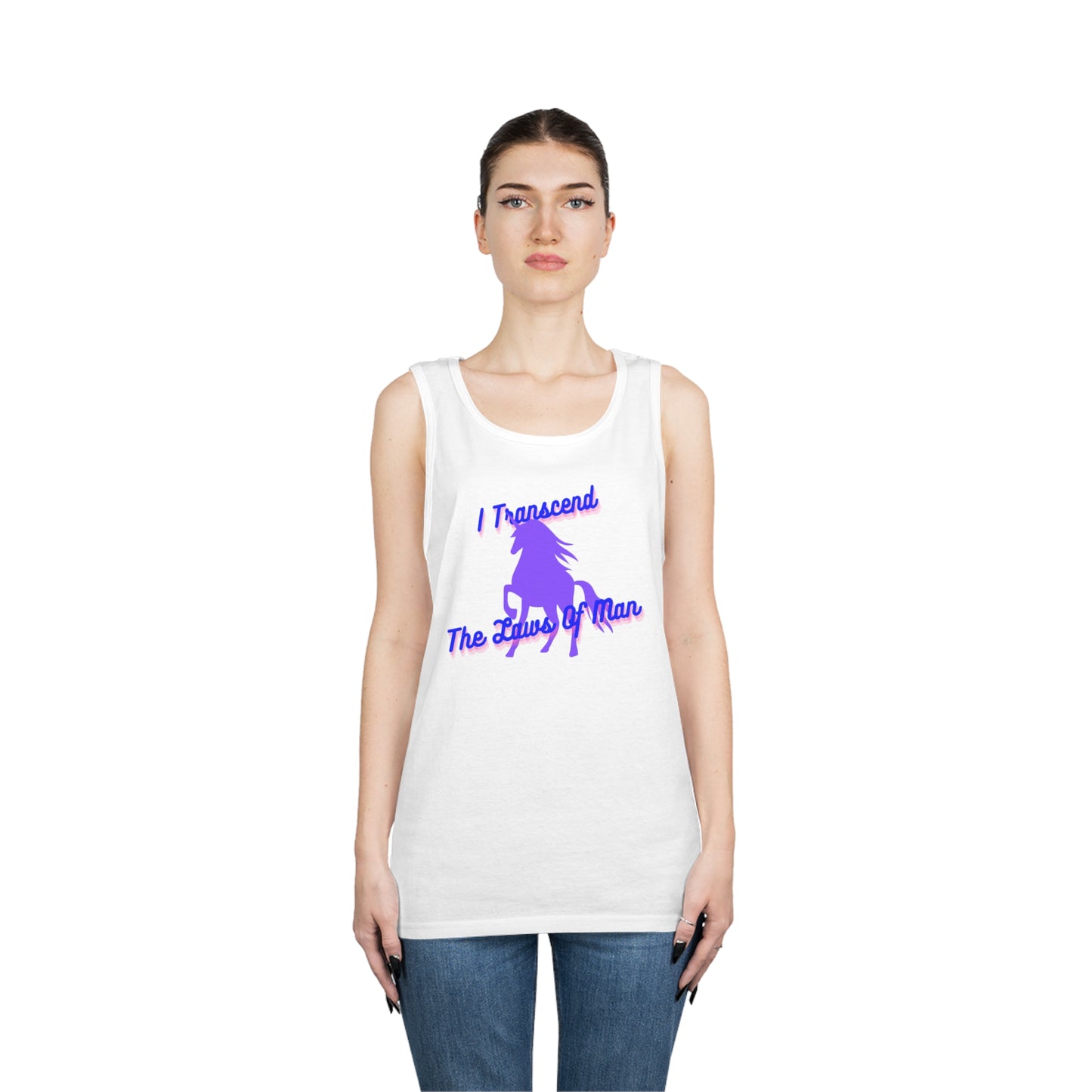 Transcendence Unicorn | Cotton Tank | Bi