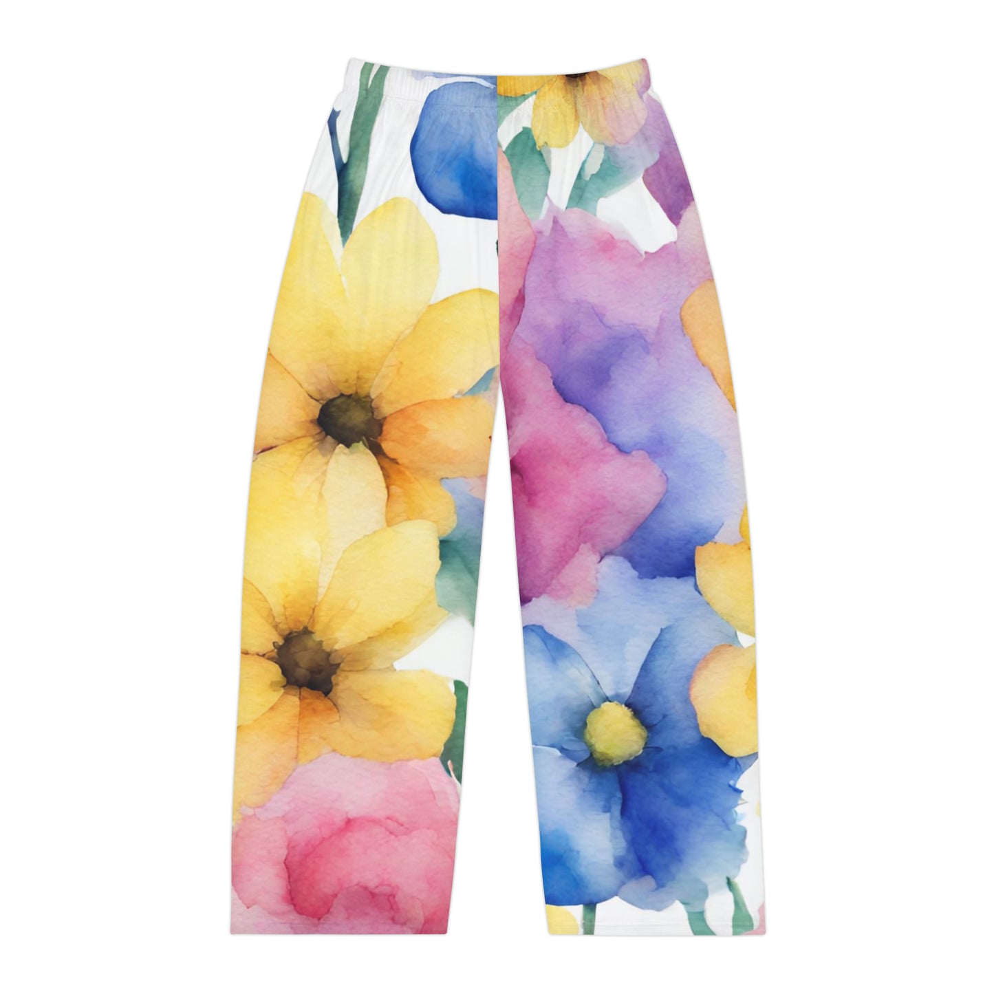 Watercolor Flowers | Pajama Pant | Pan