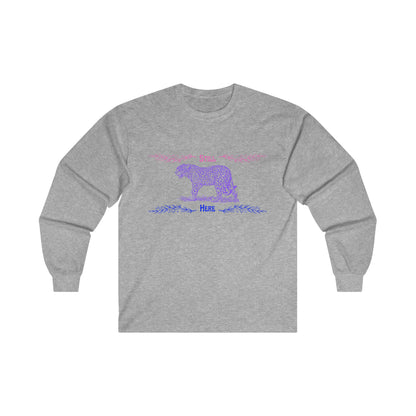 Still Here Jaguar | Heavy Cotton Long-Sleeve Tee | Bi