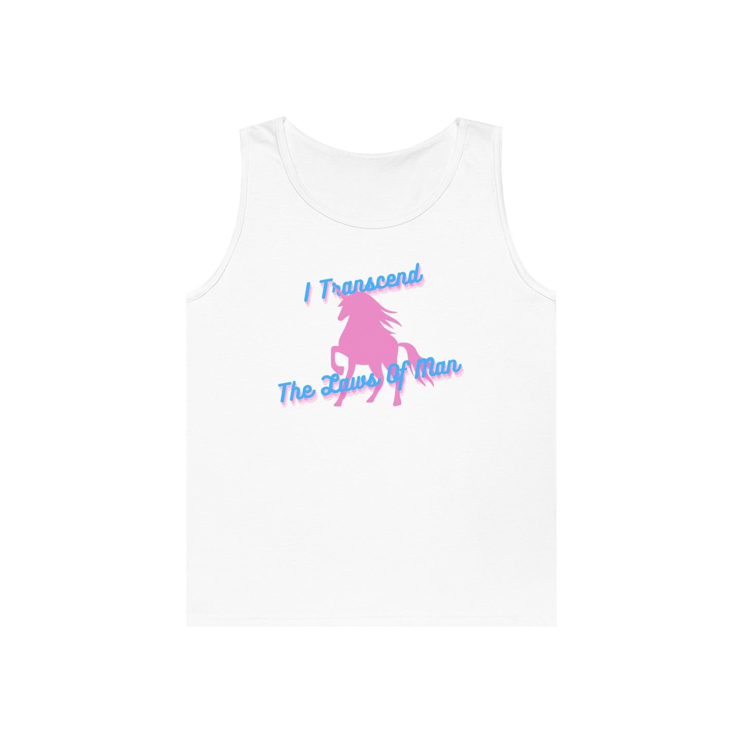 Transcendence Unicorn | Cotton Tank | Trans