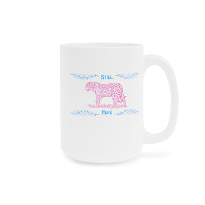 Still Here Jaguar | Latte Mug | Trans