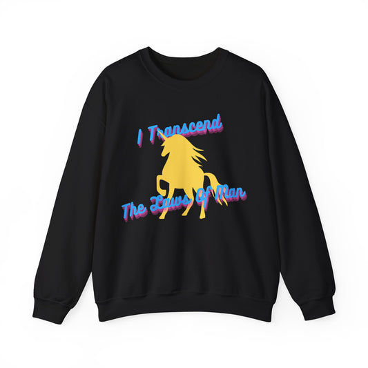 Transcendence Unicorn | Cotton Sweatshirt | Pan