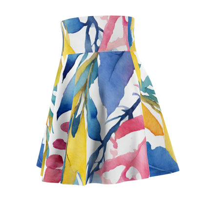 Watercolor Vines | Skater Skirt | Pan