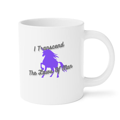 Transcendence Unicorn | Latte Mug | Ace