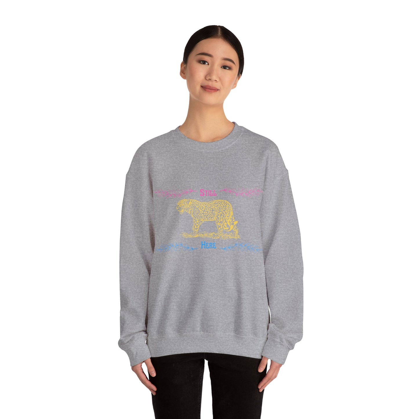 Still Here Jaguar | Cotton Sweatshirt | Pan