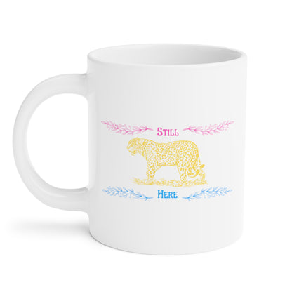 Still Here Jaguar | Latte Mug | Pan