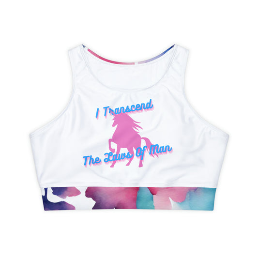 Transcendence Unicorn | Sport Bra | Trans