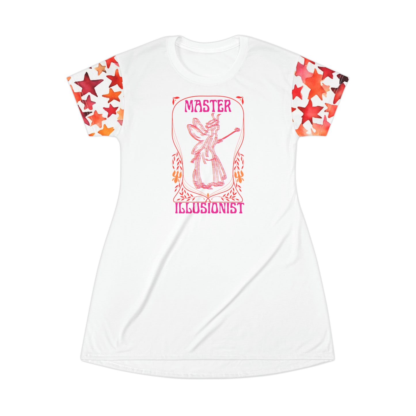 Master Illusionist Faerie | T-Shirt Dress | Lesbian