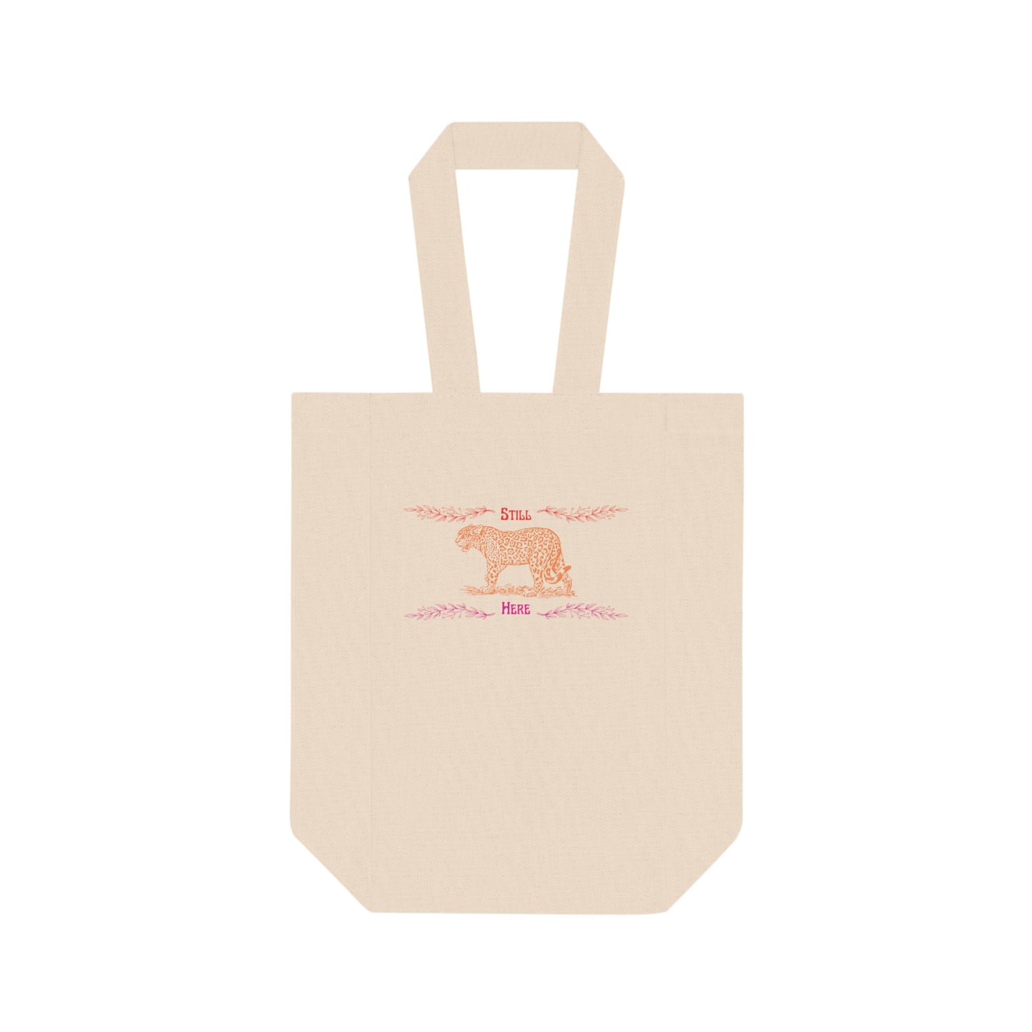 Still Here Jaguar | Double Wine Tote | Lesbian